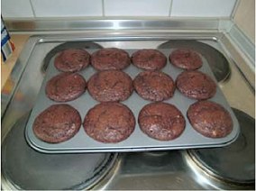 Abbildung vom Rezept »Marmormuffins«