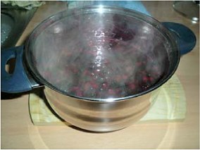 Abbildung vom Rezept »Rote Grütze«